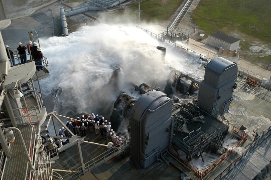 NASA Sound Suppression Water System