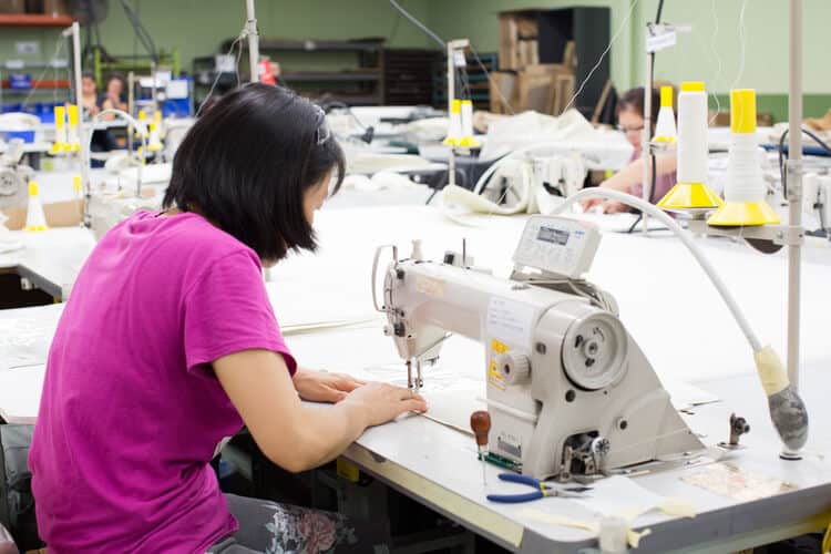 What is commercial sewing